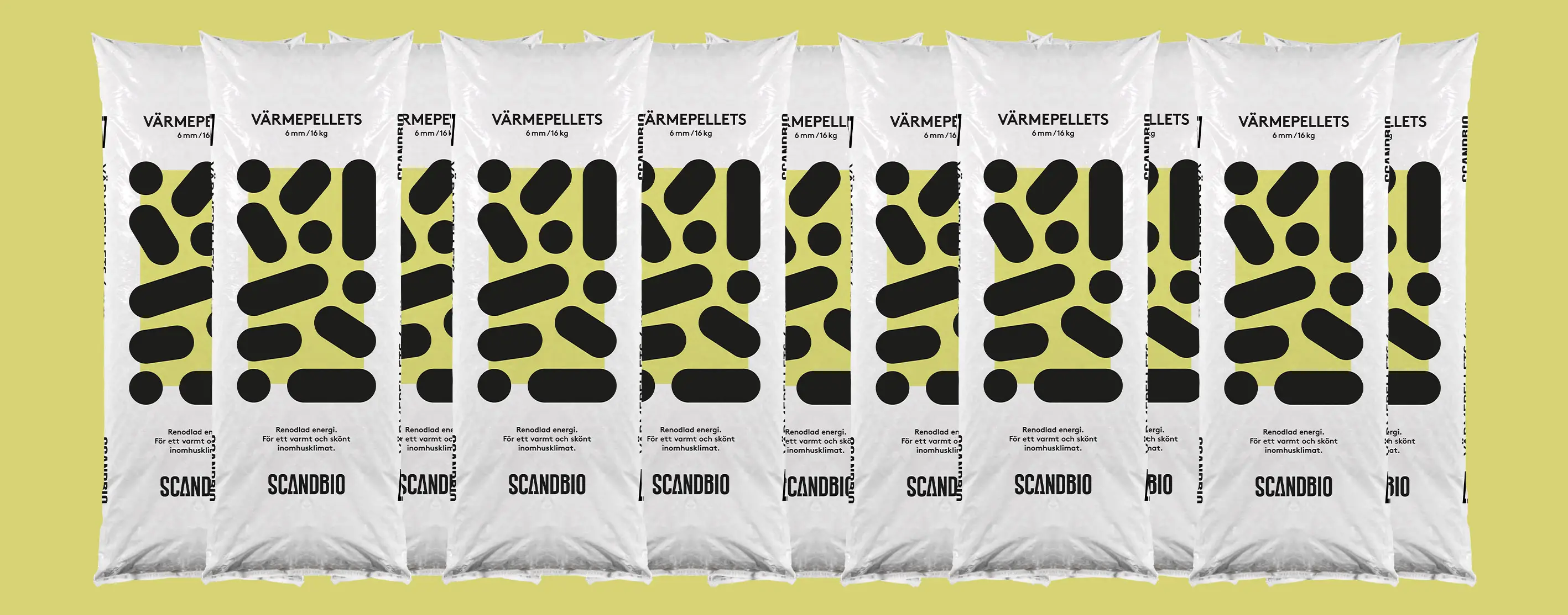 Pellets kampanj säckar